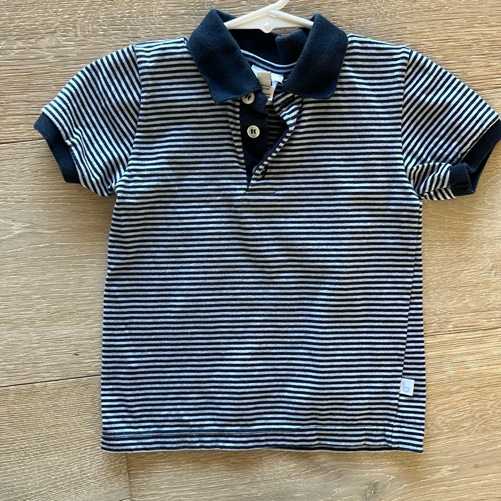Bella bliss collard polo 2T